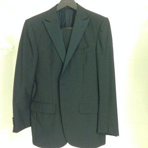 Recent Gianni Versace Couture Black Tux Slim EU50R